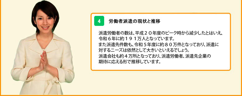 労働者派遣と請負との区別